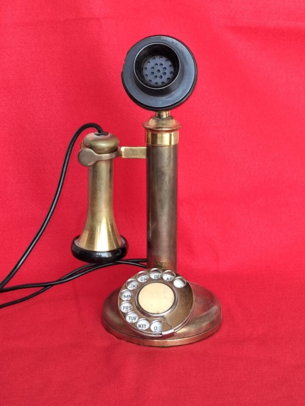 Antique Candlestik Rotary Telephone
